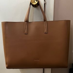 Tan Calpak tote